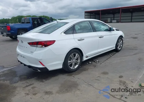2019 Hyundai Sonata Sport z USA, uszkodzony, nr VIN 5NPE34AF8KH816113